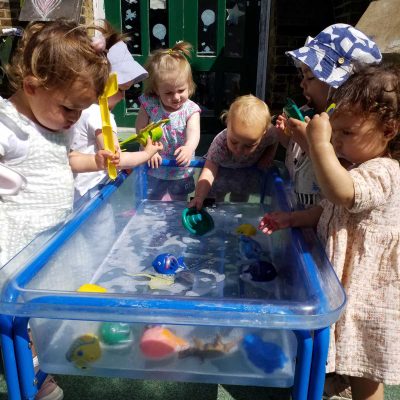 Hammersmith Willows Pre-School Water Play